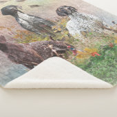 Duitse Shorthaired Pointers (SAP), een jachtfauna Sherpa Deken (3/4)