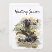 Duitse Shorthaired Pointers (SAP) Kaart (Voorkant / Achterkant)