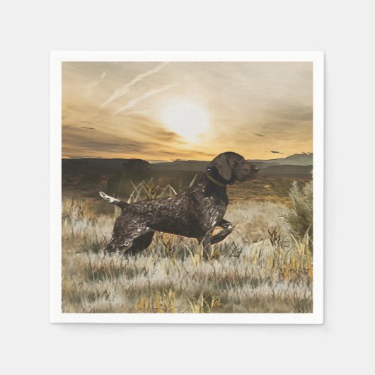 Duitse Shorthaired Pointers (SAP) Servet (Voorkant)