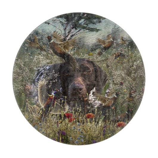 Duitse Shorthaired Pointers (SAP) Snijplank (Voorkant)