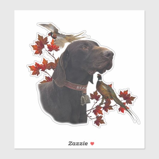 Duitse Shorthaired Pointers (SAP) Sticker (Vel)