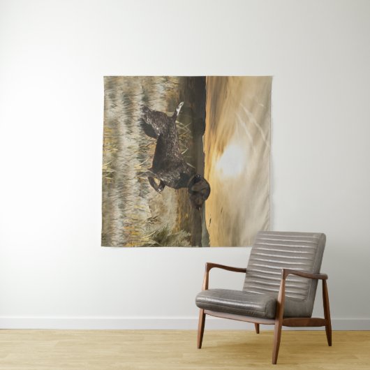 Duitse Shorthaired Pointers (SAP) Wandkleed (In Situ (horizontaal))