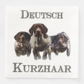 Duitse Shorthaired Pointers Servet (Voorkant)