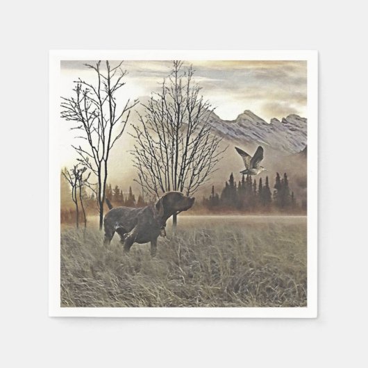 Duitse Shorthaired Pointers Servet (Voorkant)