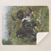 Duitse Shorthaired Pointers Sherpa Deken (Voorkant (horizontaal))