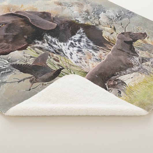 Duitse Shorthaired Pointers Sherpa Deken (3/4)