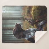 Duitse Shorthaired Pointers Sherpa Deken (Voorkant (horizontaal))