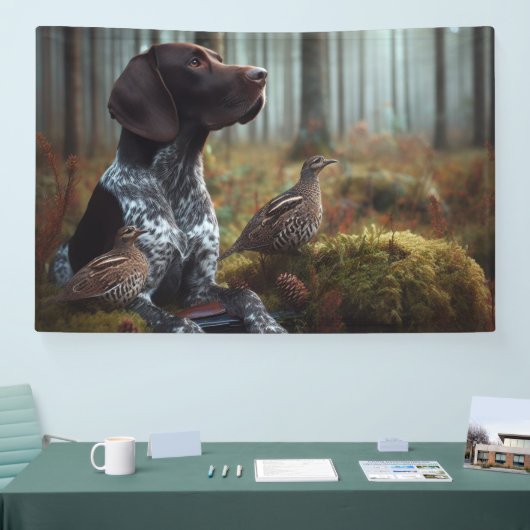 Duitse Shorthaired Pointers Spandoek (Beurs)