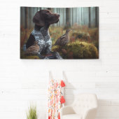 Duitse Shorthaired Pointers Spandoek (Insitu)