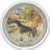 Duitse Shorthaired Pointers Sticker (Voorkant)