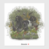 Duitse Shorthaired Pointers Sticker (Vel)