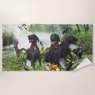 Duitse Shorthaired Pointers Strandlaken