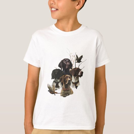 Duitse Shorthaired Pointers T-shirt (Voorkant)