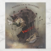 Duitse Shorthaired Pointers Wijn Etiket (Enkel label)