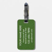 Duitse Sjabloon Lacrosse Bagagelabel (Achterkant verticaal)