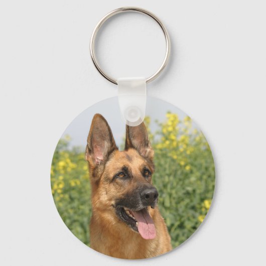 Duitse sleutelhanger Shepherd Dog (Voorkant)