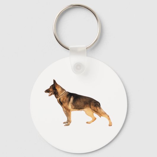 Duitse Sleutelhanger voor herderse Button (Voorkant)