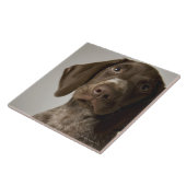 Duitse snorppuppy tegeltje (Zijkant)