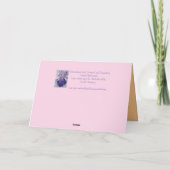 Duitse Spitz Dog Waterverf pet Greetings Kaart (Achterkant)