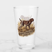 Duitse Staande Hond Glas (Voorkant)