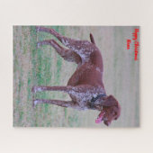 Duitse Staande Hond. Legpuzzel (Horizontaal)