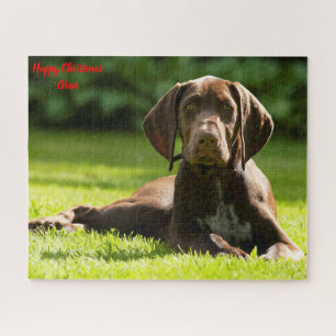 Duitse Staande Hond. Legpuzzel