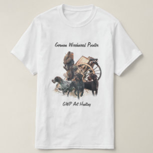 Duitse Staande Hond met Draadhaar T-Shirt