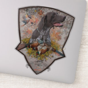 Duitse Staande Hond Sticker