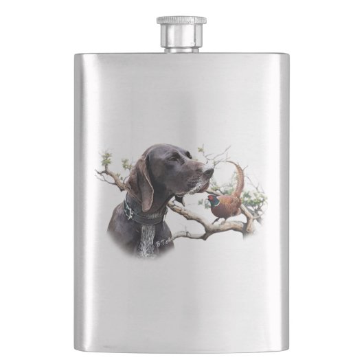 Duitse staande pointer, gsp flacon (Voorkant)