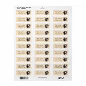 Duitse Staande Pointer Hond Retouradres Etiket (Full Sheet)