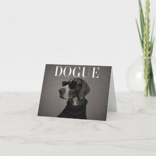Duitse Staande Pointer Luxe Hond Bedankt Kaart