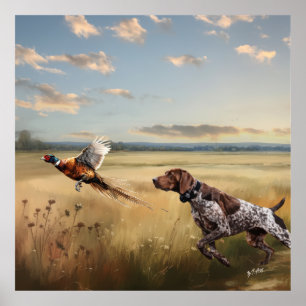  Duitse Staande Pointer  Poster