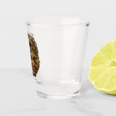 Duitse staande pointer shot glas (Rechts)