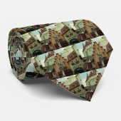 Duitse stad stropdas (Opgerold)