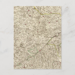 Duitse stedelijke gebieden briefkaart