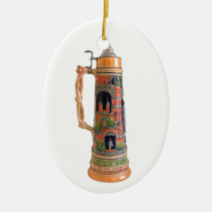  Duitse Stein Keramisch Ornament