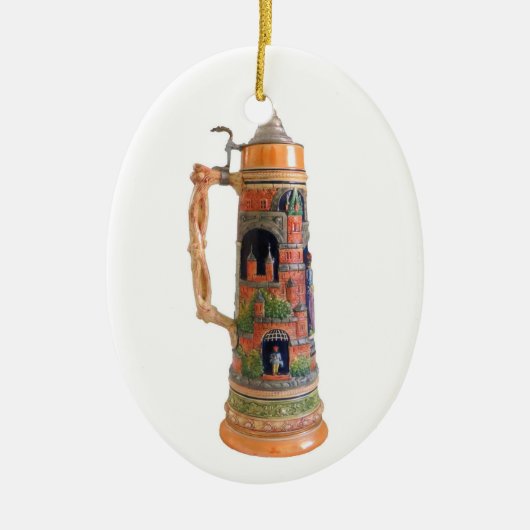 Duitse Stein Keramisch Ornament (Voorkant)