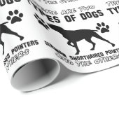 duitse stenograrode aanwijzer cadeaupapier (Rol Hoek)