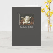 Duitse Sympathie Guardian Angel Kaart (Gele Bloem)