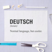 Duitse taal tissuepapier (Craft)