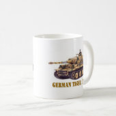 DUITSE TIGER 1 TANK KOFFIEMOK (Voorkant rechts)
