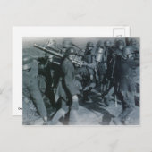 Duitse troepen briefkaart (Voorkant / Achterkant)