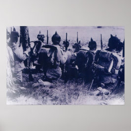 Duitse troepen poster