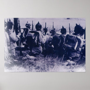 Duitse troepen poster