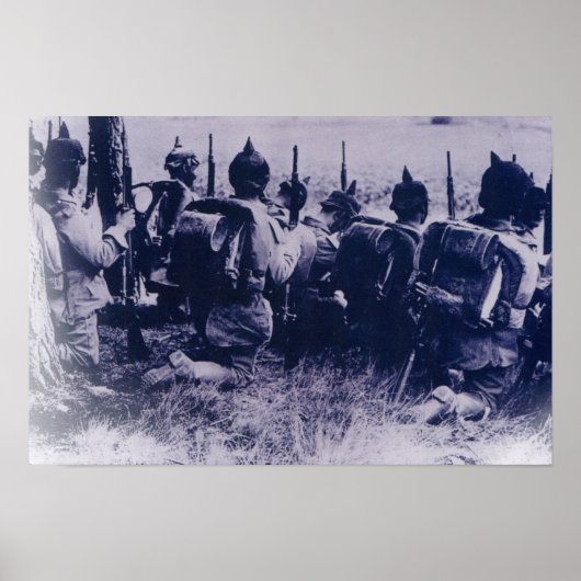 Duitse troepen poster (Voorkant)