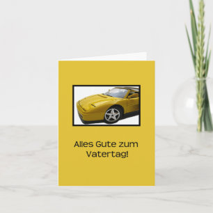 Duitse Vaderdag Kaart