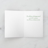 Duitse Verjaardag Daffodil Garden Kaart (Binnen)