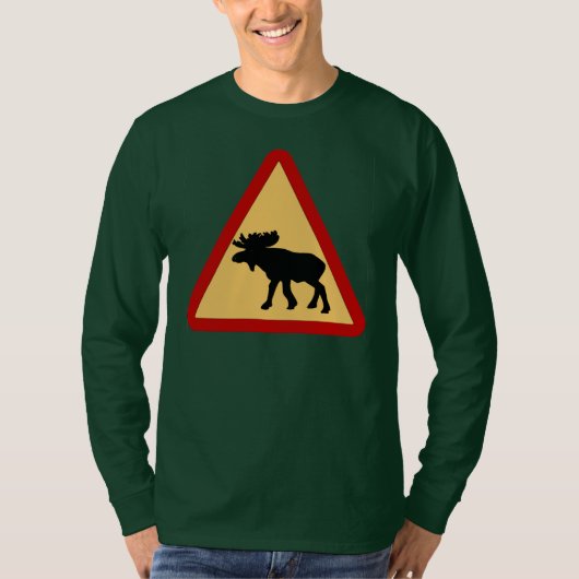 Duitse verkeersborden, los, elk kruispunt t-shirt (Voorkant)