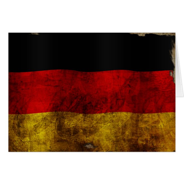 Duitse vlag -  (Voorkant Horizontaal)
