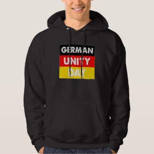Duitse vlag 3 oktober viering Duitsland Hoodie